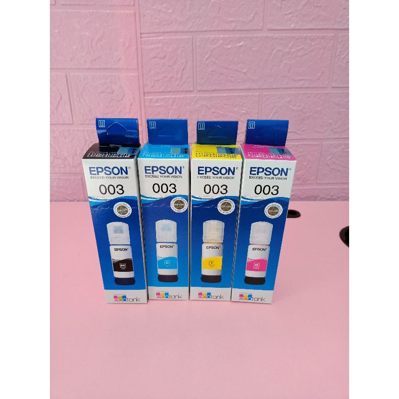 Tinta Epson 003 Satu Set