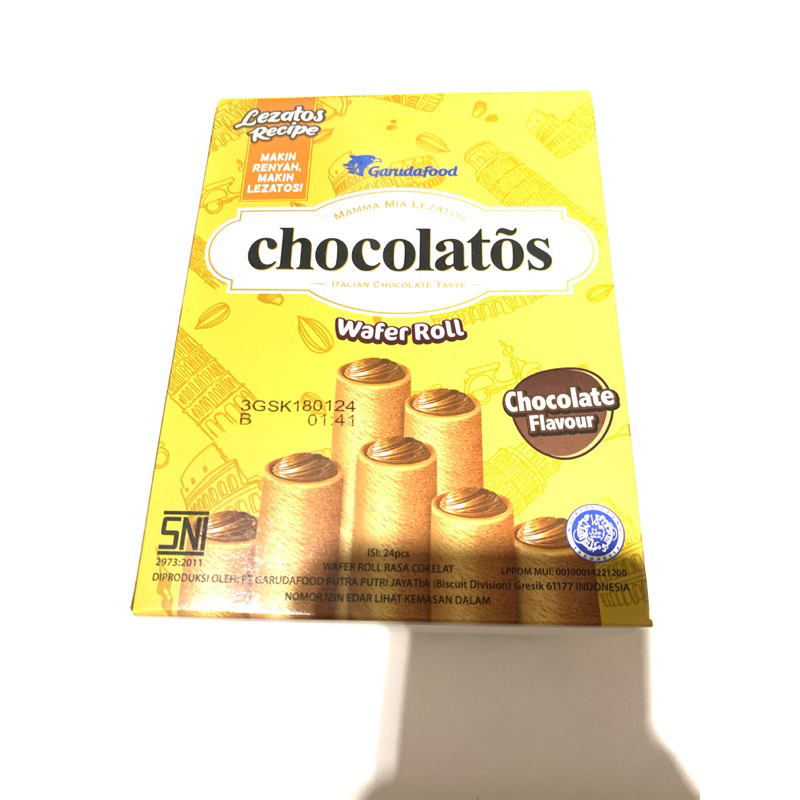 

Chocolatos Wafer Roll | ISI 24 PCS