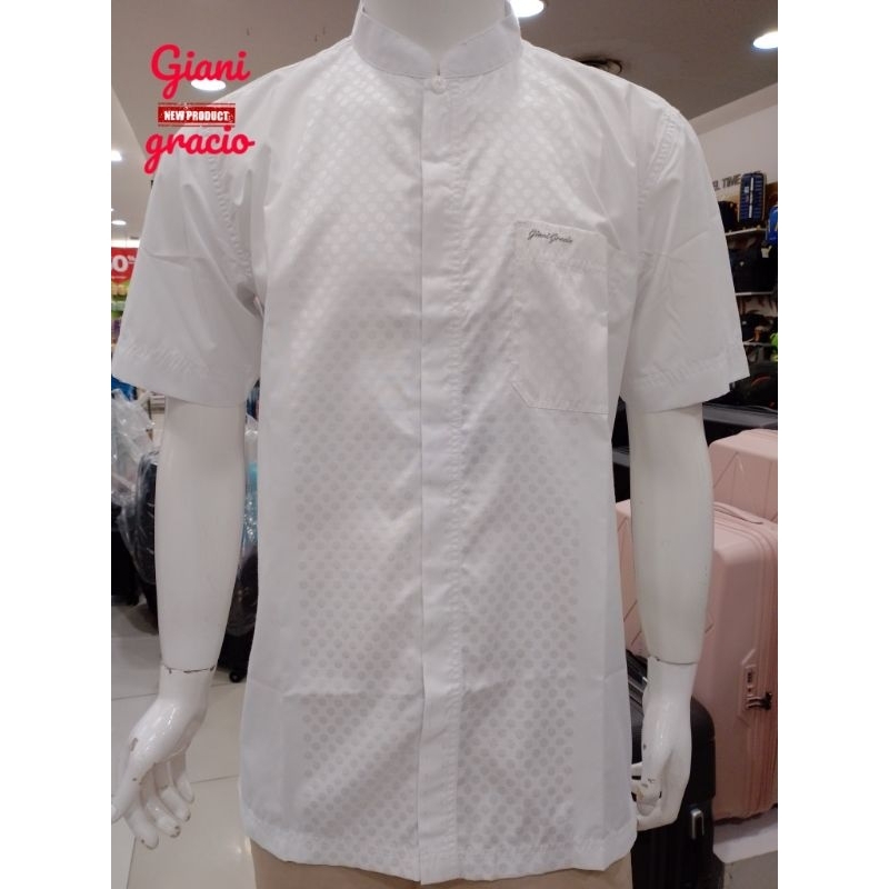 Kemeja Koko Putih Giani Gracio 00409