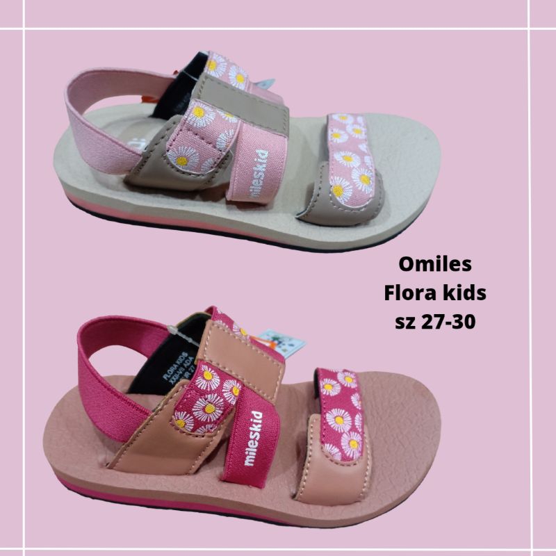 Sandal Anak Omiles Flora Kids