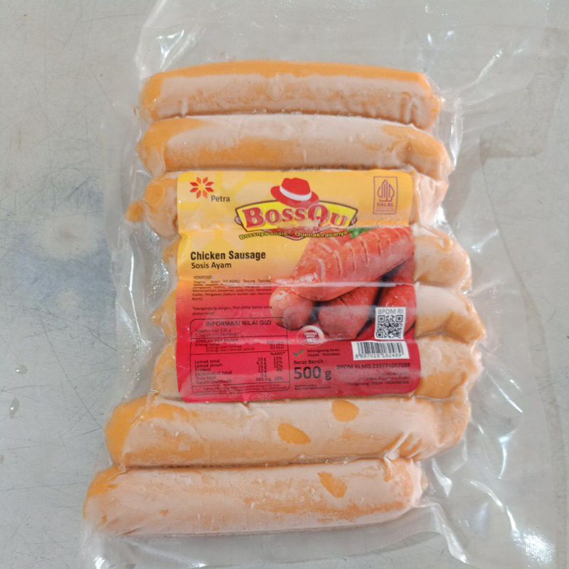 

BossQu sosis jumbo ayam isi 8pcs