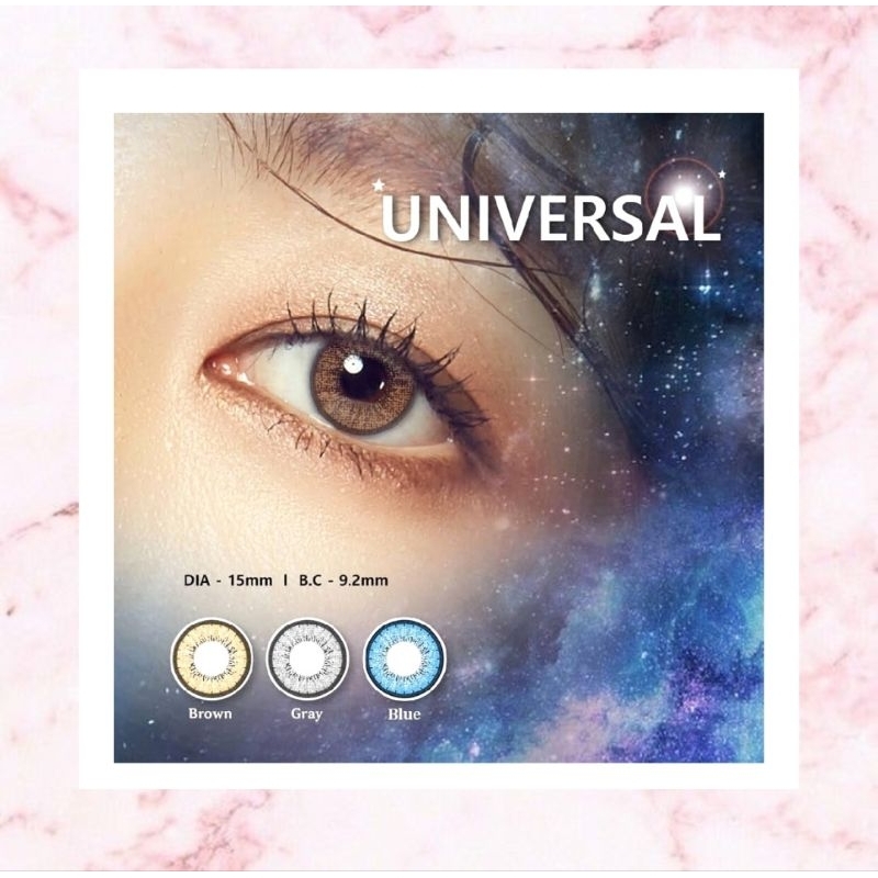 (normal) softlens TOP GEL UNIVERSAL LUNA NATURAL PRINCESS topgel 15mm 14.5mm grey brown COD Jogja viral best seller