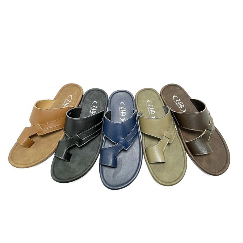 sandal kulit pria zhr