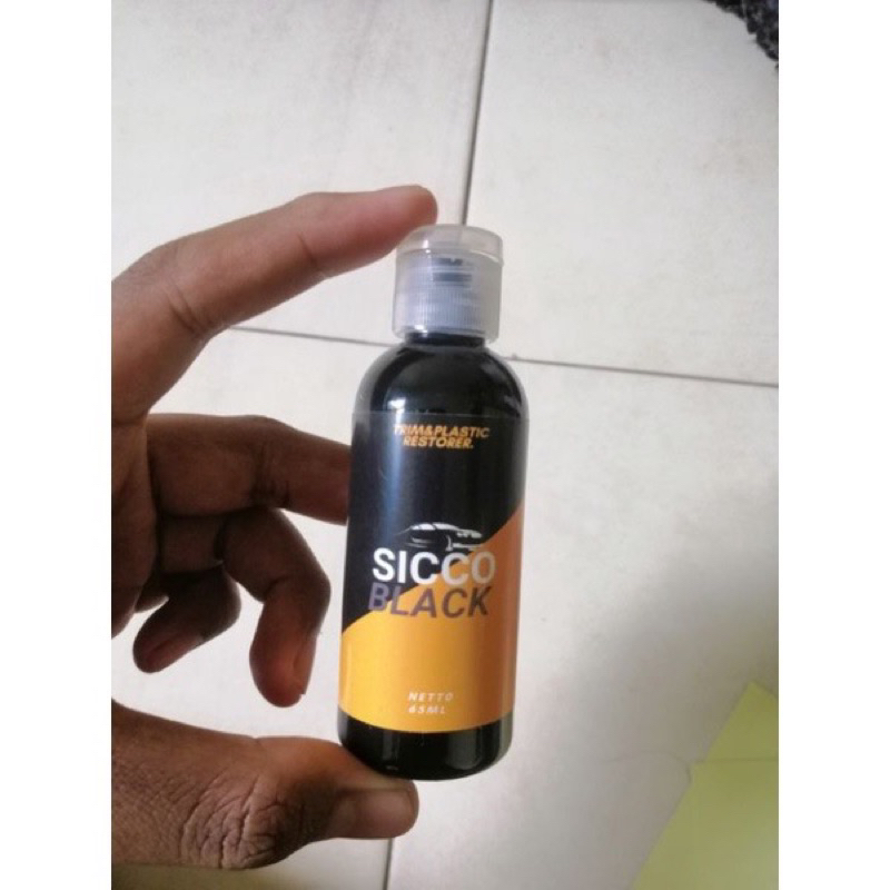 Penghitam body motor permanen 65ml by SiccoCare