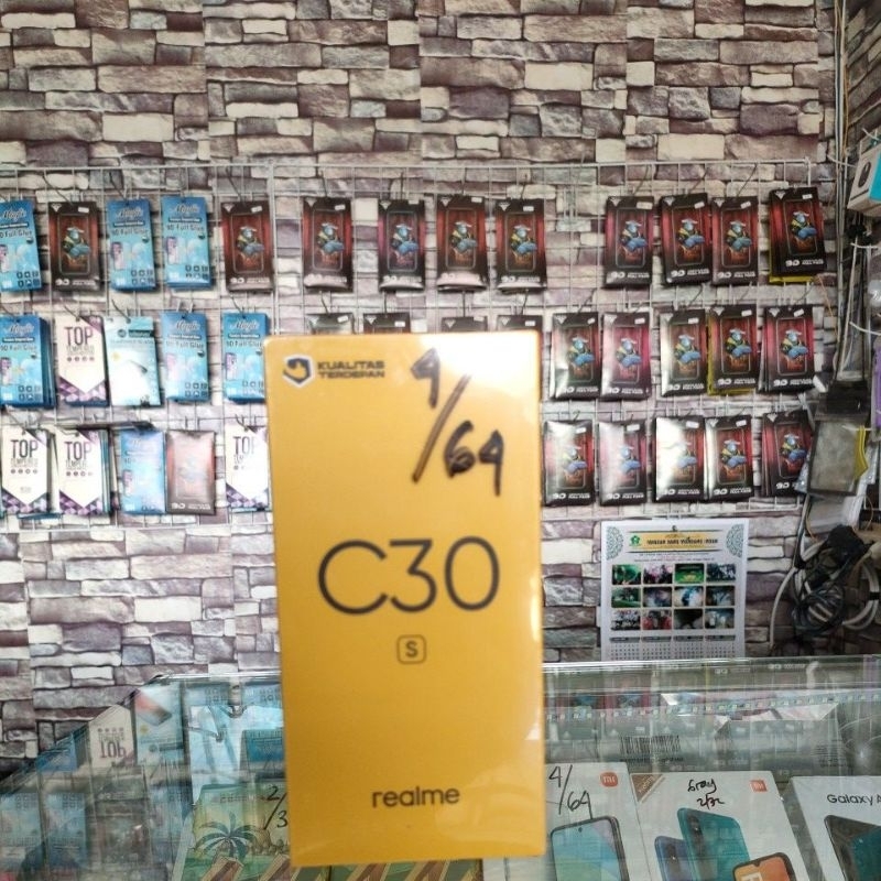 Realme C30s Ram 4/64 GB Garansi resmi