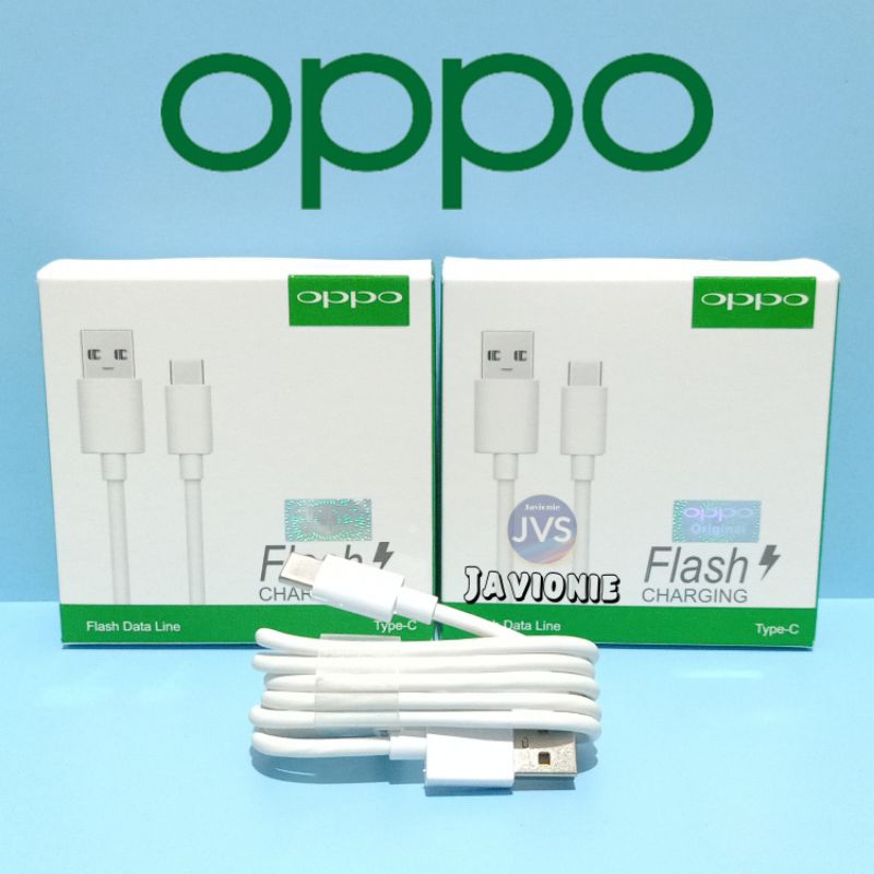 Kabel Data Charger OPPO TYPE C A16 A33 A5 A52 A53 A54 A55 A57 A74 A76 A77s A78 A9 A92 A95 A96 Reno 4F 5G Original Fast Charging Casan Cas