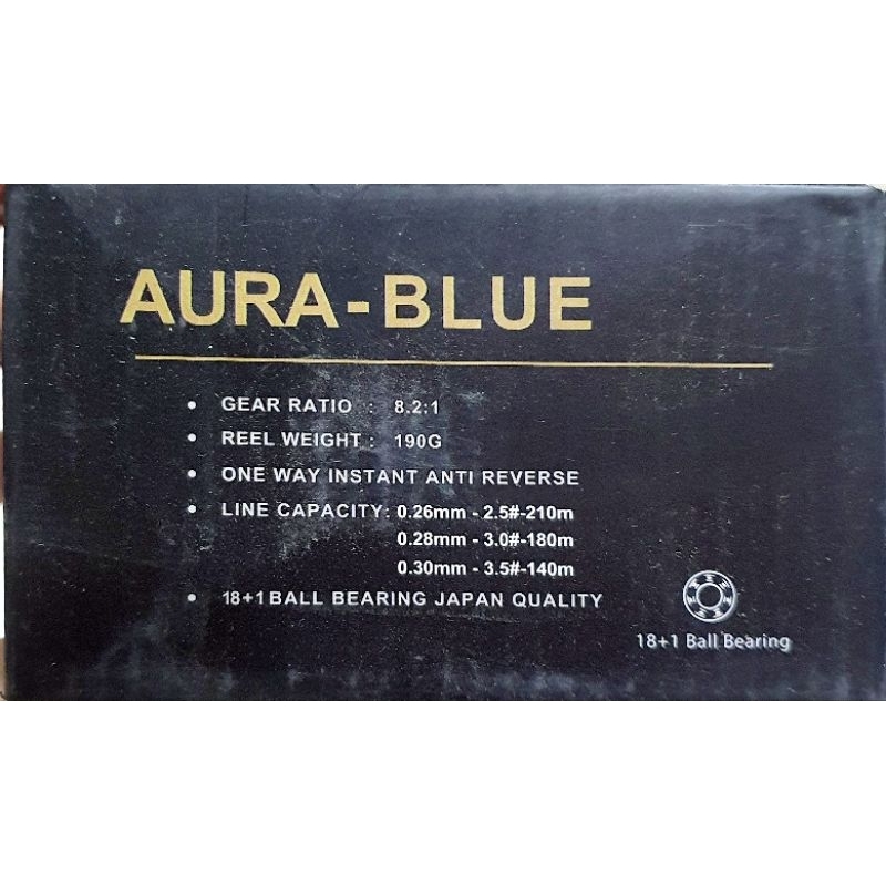 REEL BC MOLLUCAN AURA BLUE / REEL BC MURAH