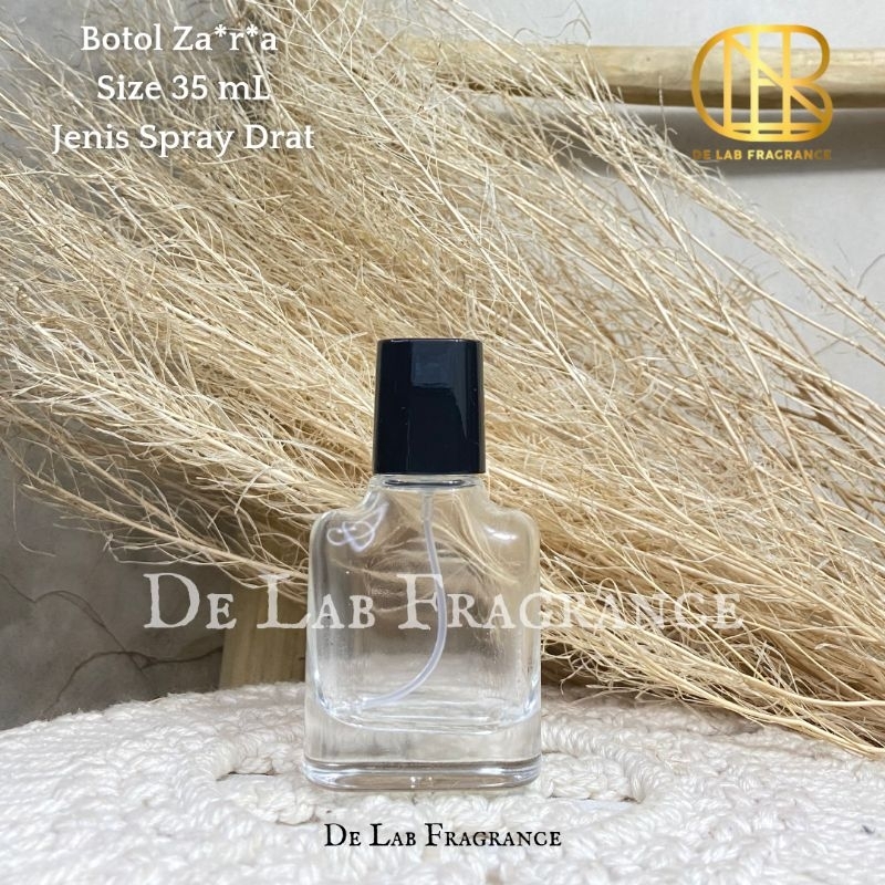 botol parfum zar" 35 ml drat hitam/botol parfum zar*a 35 ml hitam/botol parfum lucu 35 ml/botol parfum isi ulang