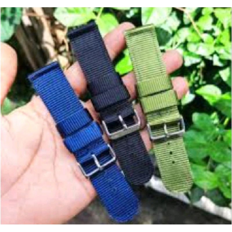 tali jam tangan arloji kanvas starp army