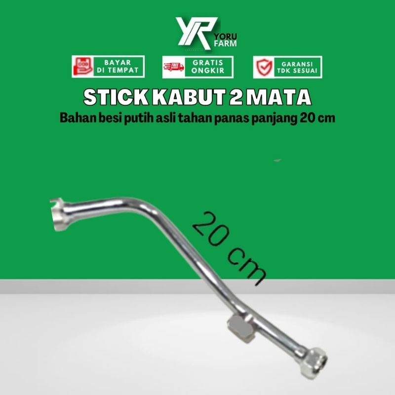 STIK SPRAYER KABUT MATA 2 ANTI KARAT/ STIK SPRAYER MATA 2/ NOSEL SPRAYER KABUT/ STIK SPRAYER ELEKTRI