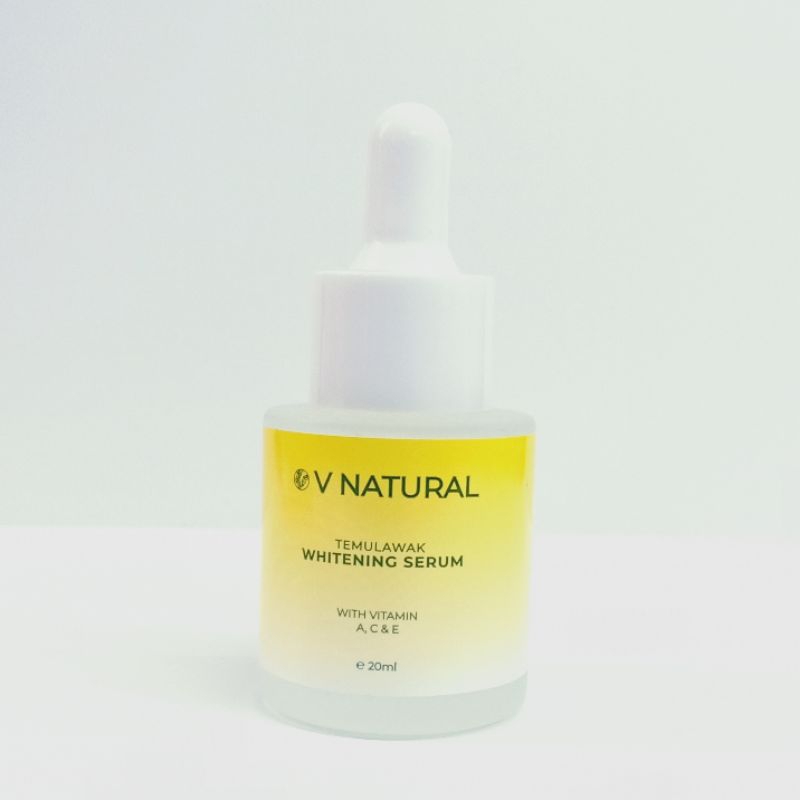 Serum V Natural Temulawak 20ml - Kemasan Baru