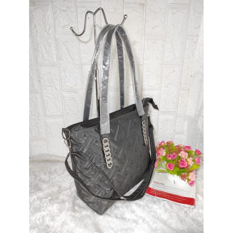 Tote Bag Wanita Bordir Acc Rantai Terbaru