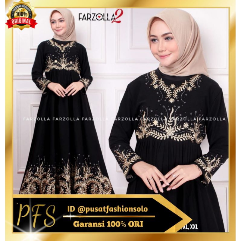 ABAYA HAWA #139 Original Product By FARZOLLA✔ | Bonanza Arabian | ORI Product BERLABEL✔ | PfS