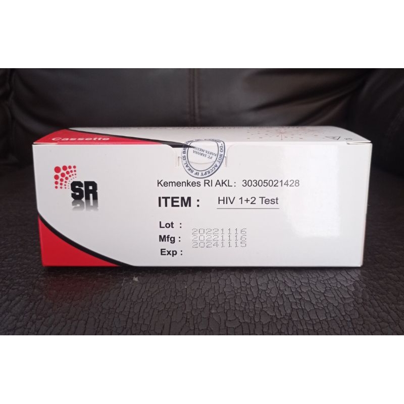 RAPID TEST  HIV 1+2 SR 25 Test (Serum/Plasma)/HIV SR/TEST HIV