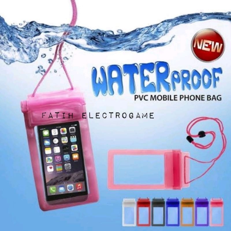 DOMPET POUCH HP / WATERPROOF HP / HANDPHONE UKURAN XL CASE UNIVERSAL