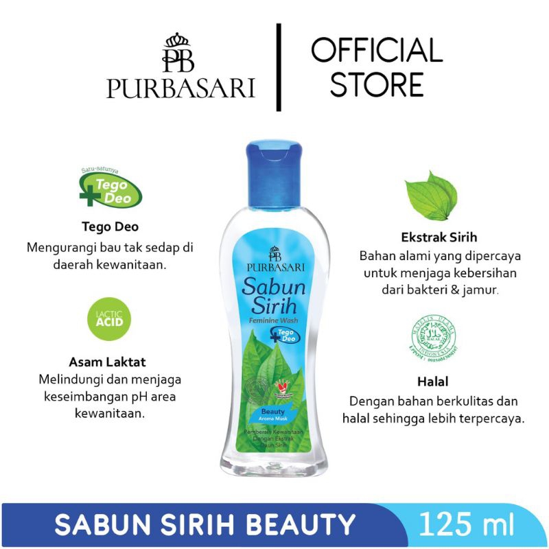 PURBASARI Sabun Sirih | Habbatussauda 125 ml | 60 ml