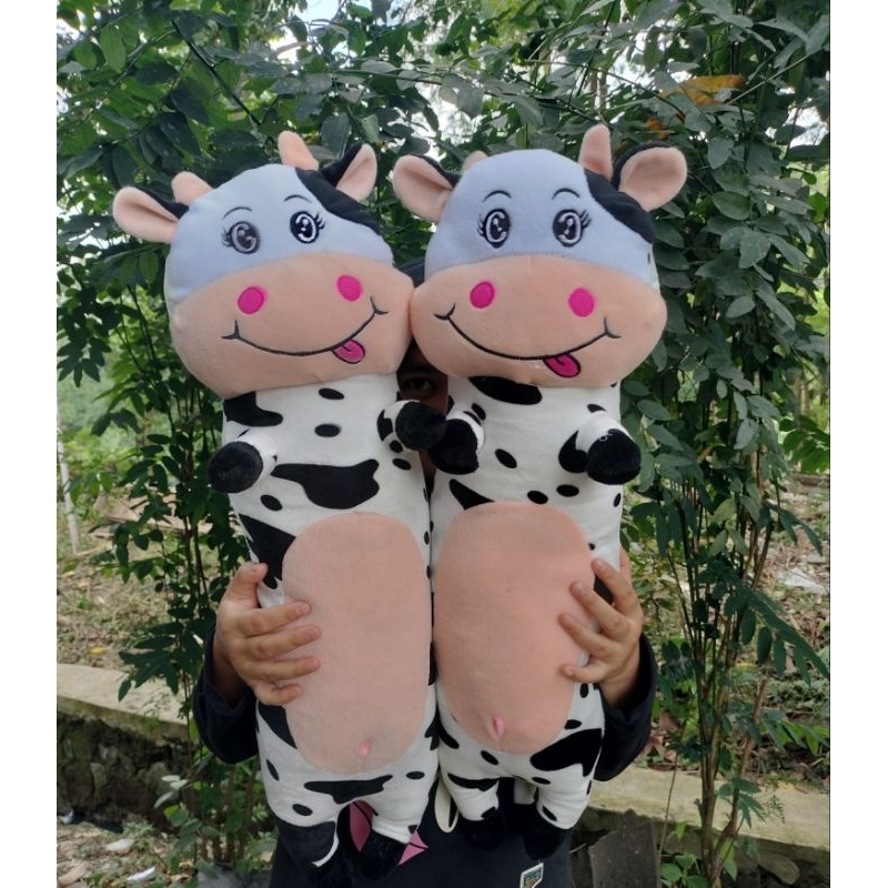 Guling karakter sapi//guling karakter lucu uk. 60cm