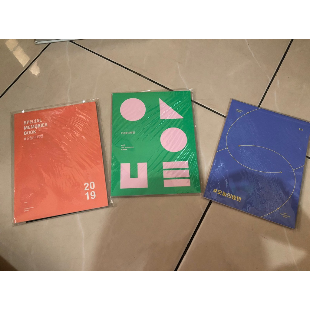 ORI BTS Memories 2019 2020 2021 Booklet Mini Photobook RM Jin Suga JHope Jimin V JK