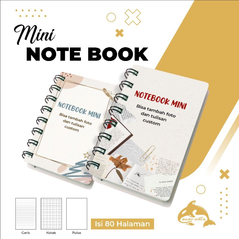 

NOTE BOOK / BUKU CATATAN MINI SERBAGUNA / MEMO