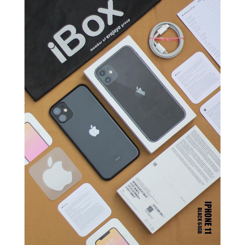 Jual iphone 11 64gb garansi ibox sd 2 Feb 2024 like new | Shopee Indonesia