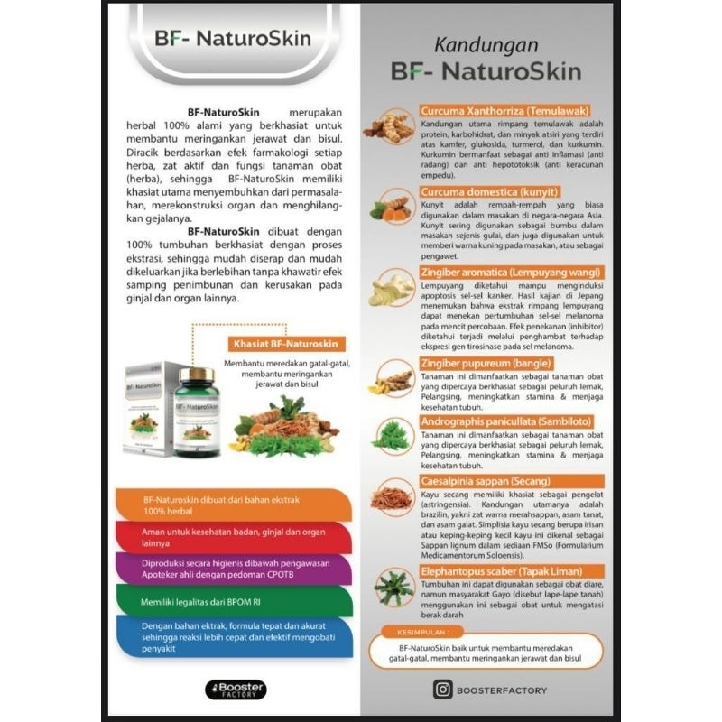 BF NaturoSlimfit - NaturoSkin - NaturoEye - NaturForCough by UmmuBalqis