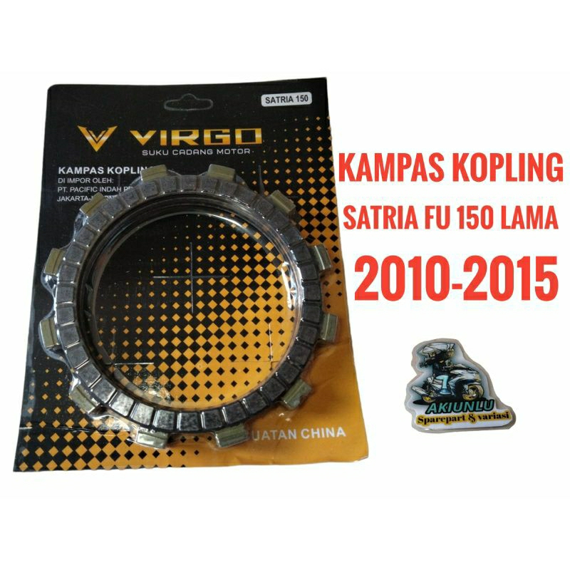 [ VIRGO ] KAMPAS KOPLING PLAT KOPLING STANDAR SATRIA FU 150 2010-2015