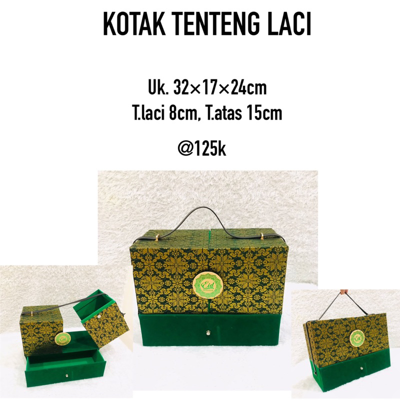 

KOTAK TENTENG LACI 2023 - LEBARAN 2023