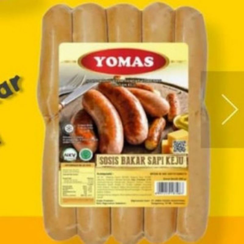

Yomas Sosis Keju Mini 500gr
