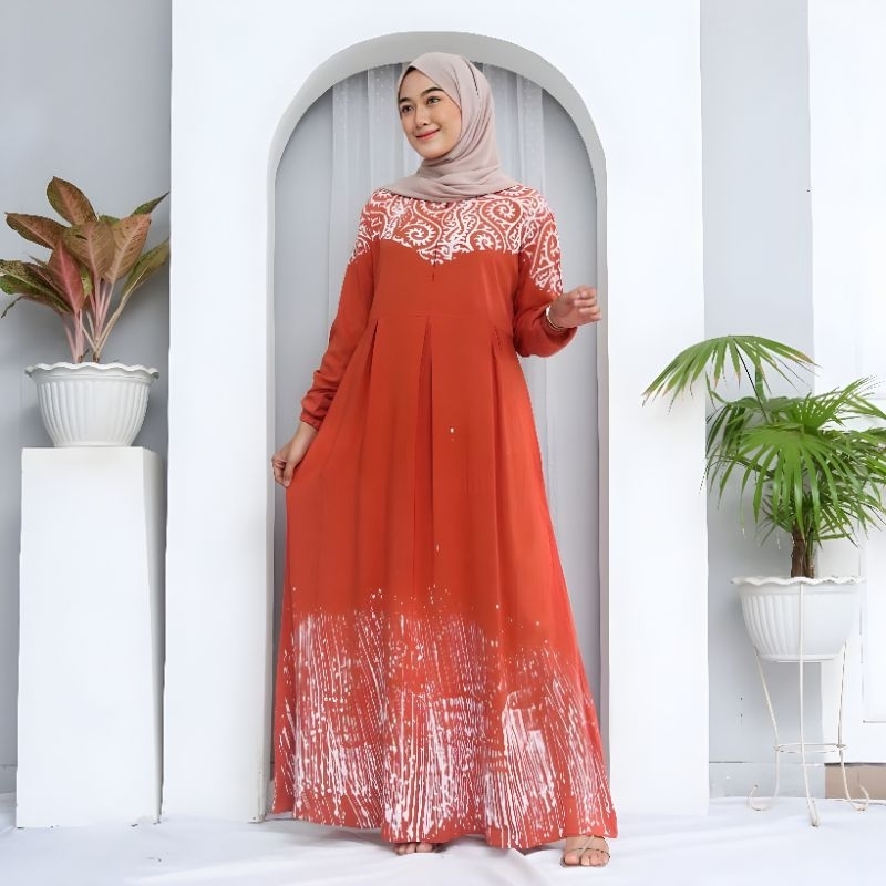 Batikid - Gamis Twill Rayon Malaman - Venus