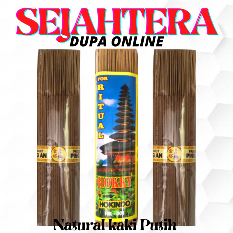 Dupa Hio Wangi “FOR RITUAL” 700gram Natural Kaki Putih pouch