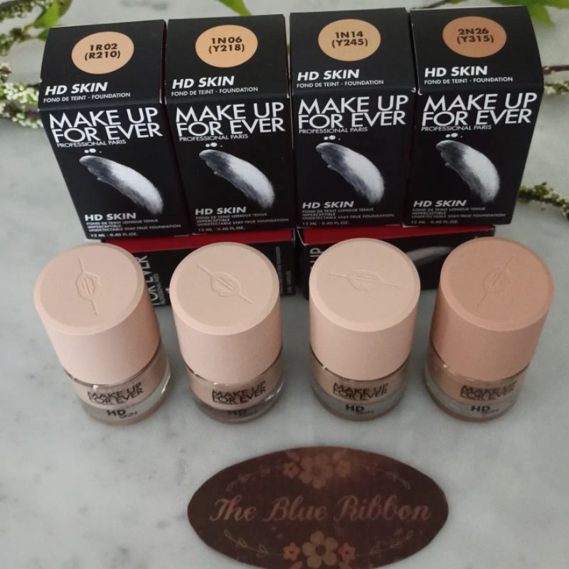 MUFE NEW PACKAGING &amp; BETTER FORMULA !! TRAVEL SIZE MAKEUP FOR EVER HD SKIN FOUNDATION