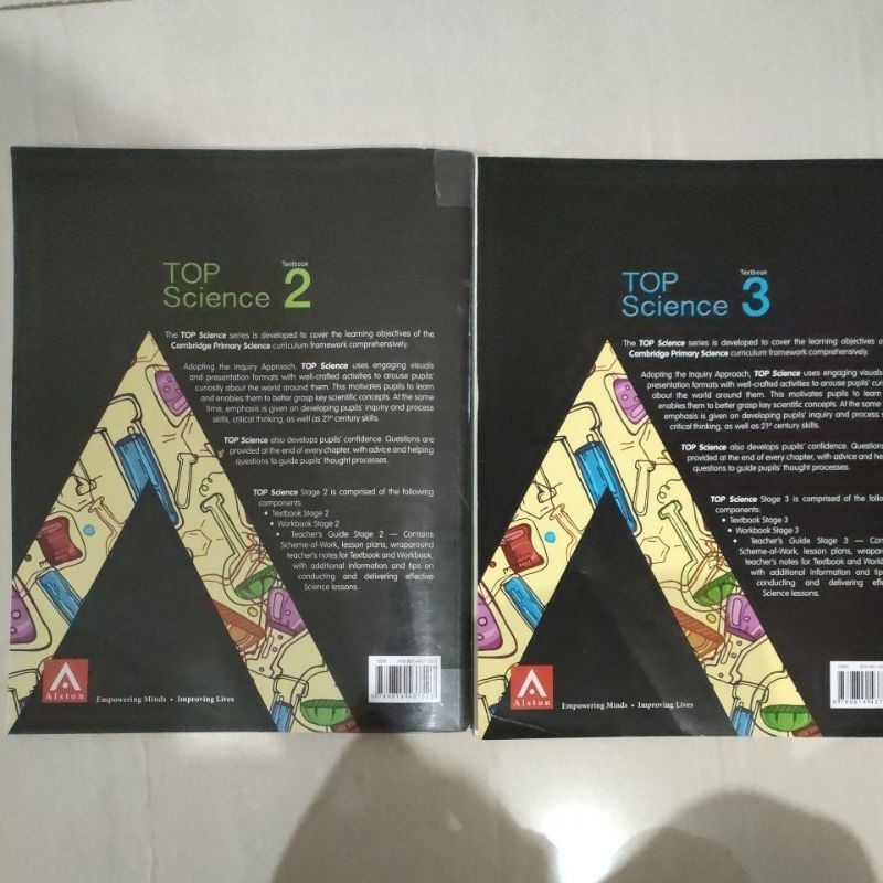 [preloved] Textbook TOP SCIENCE Text Book 4 Published by Alston Publishing House | Buku Teks
