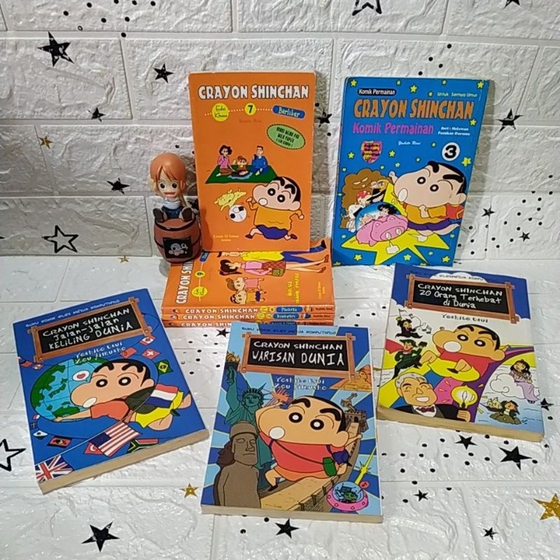 Komik Cabutan Crayon Shinchan Edisi Khusus Dan Permainan