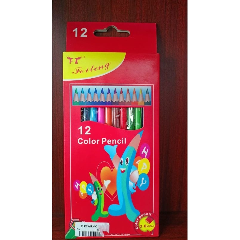 

PENSIL 12 WARNA FEITENG PANJANG CP_004