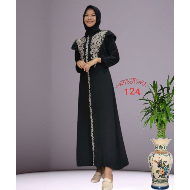 GAMIS BORDIR CRINKLE AIRFLOW