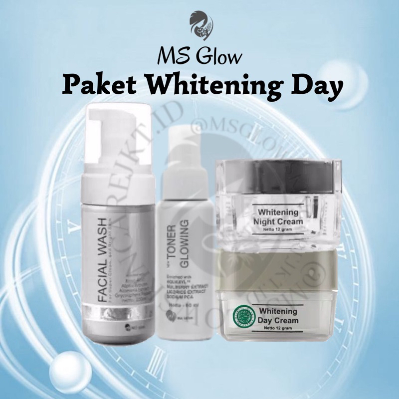 MS GLOW PAKET WHITENING / PAKET WHITENING MS GLOW