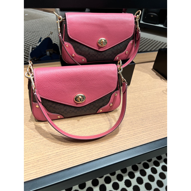 Coach Millie Shoulder Bag In Colorblock Signature Canvas (CE639)