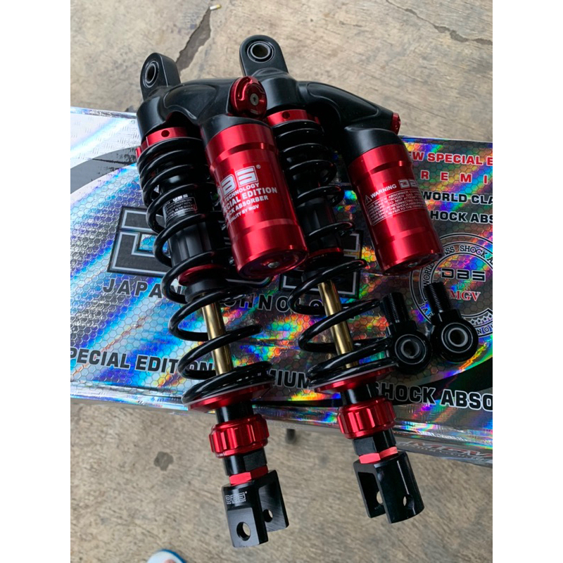 Skok Shockbreaker Tabung DBS copy rcb as gold 280 320 340 shock GL CB Tiger Rx king jupiter fizz r