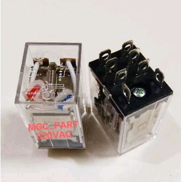 Relay ZN (LY2N/220VAC) 8PIN/220VAC KAKI PLAT