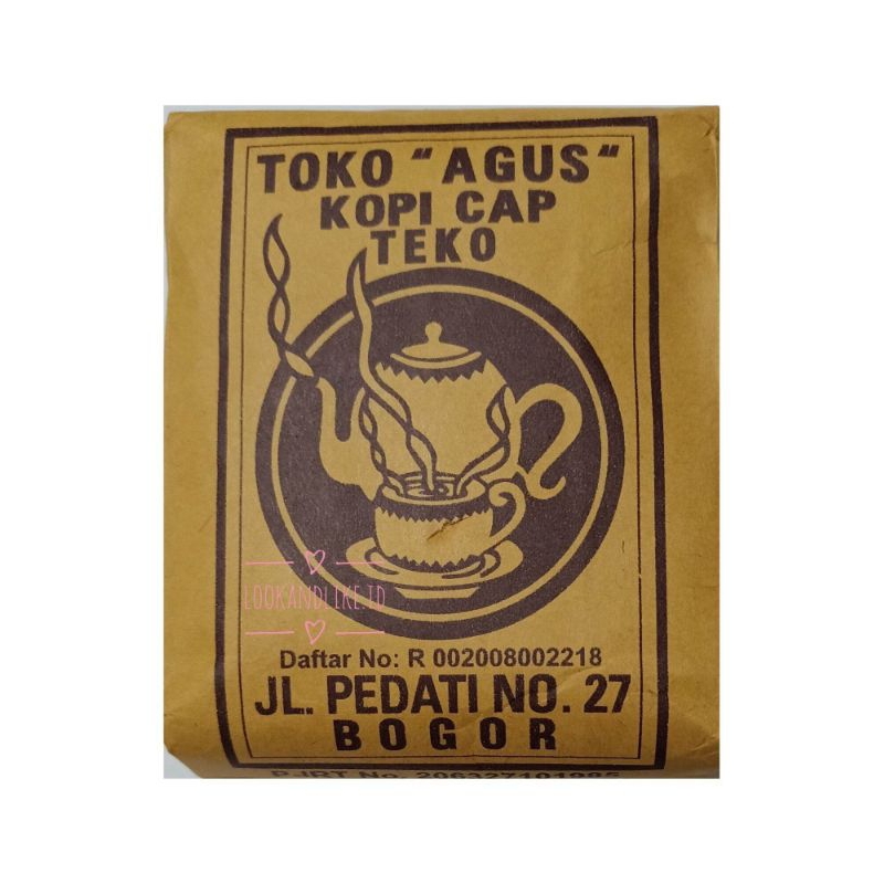 

KOPI CAP TEKO (TOKO AGUS )250 g