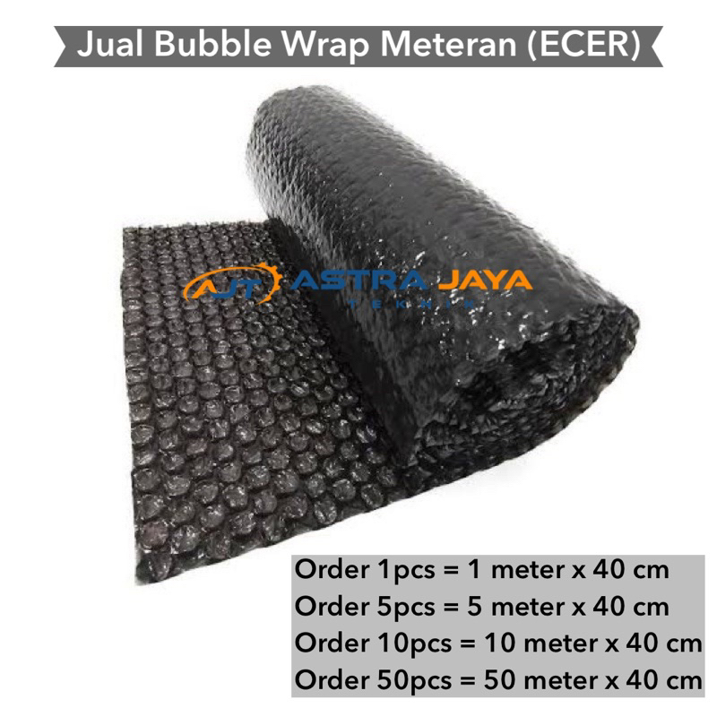 

ECER Bubble Wrap 40 cm Dijual Meteran - Kualitas Tebal dan Kuat