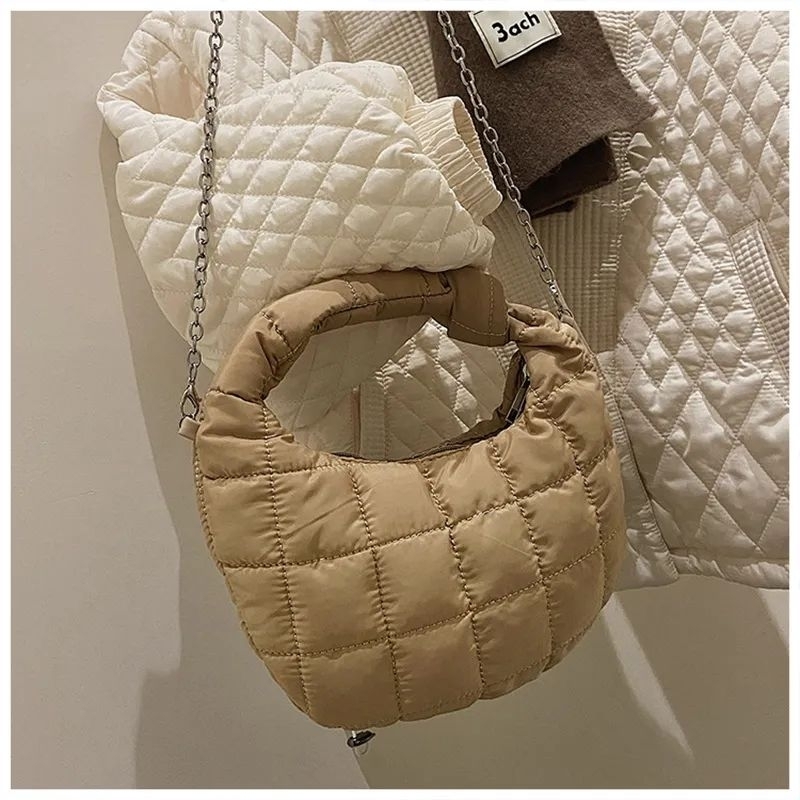 Puffy Bag FELICIA / Tas Selempang Wanita Tali Rantai / Tas Wanita Buble Import Hand Bag Tas Pesta Top Handle Tas Korea Tas Kekinian Tas Wanita Terbaru