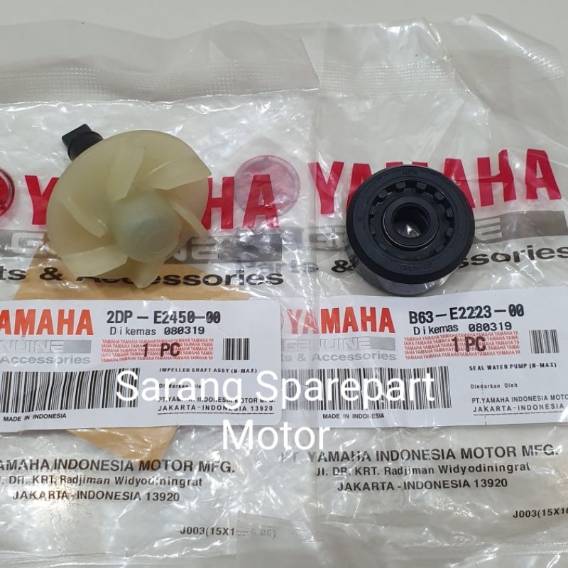 Kipas Waterpump + Seal Water Pump Nmax N max Aerox 2DP