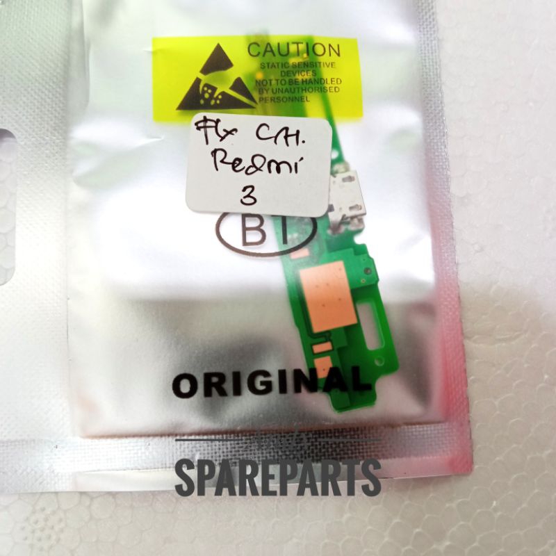 FLEXIBLE REDMI 3 KONEKTOR CHARGER / CON CAS