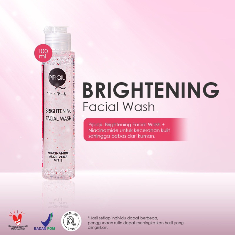 Pipiqiu Brightening Facial Wash 100ml