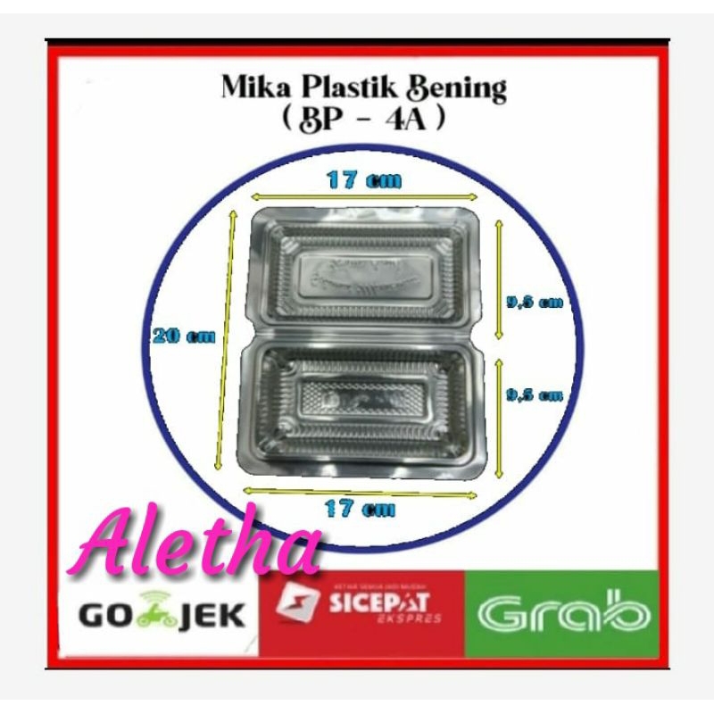 Mika Plastik 4A. Mika Kue, Nasi, Mie. Donut. Satuan