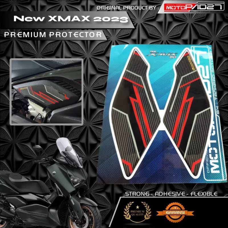 STIKER STICKER RESIN TIMBUL FOOTSTEP NEW XMAX 2023 PREMIUM