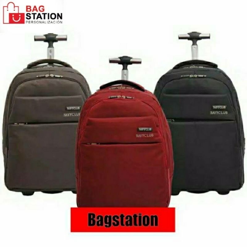 NAVY CLUB TROLI ORIGINAL TAS RANSEL LAPTOP TROLI MULTIFUNGSI TAS CABIN TAS TRAVEL TAS SEKOLAH