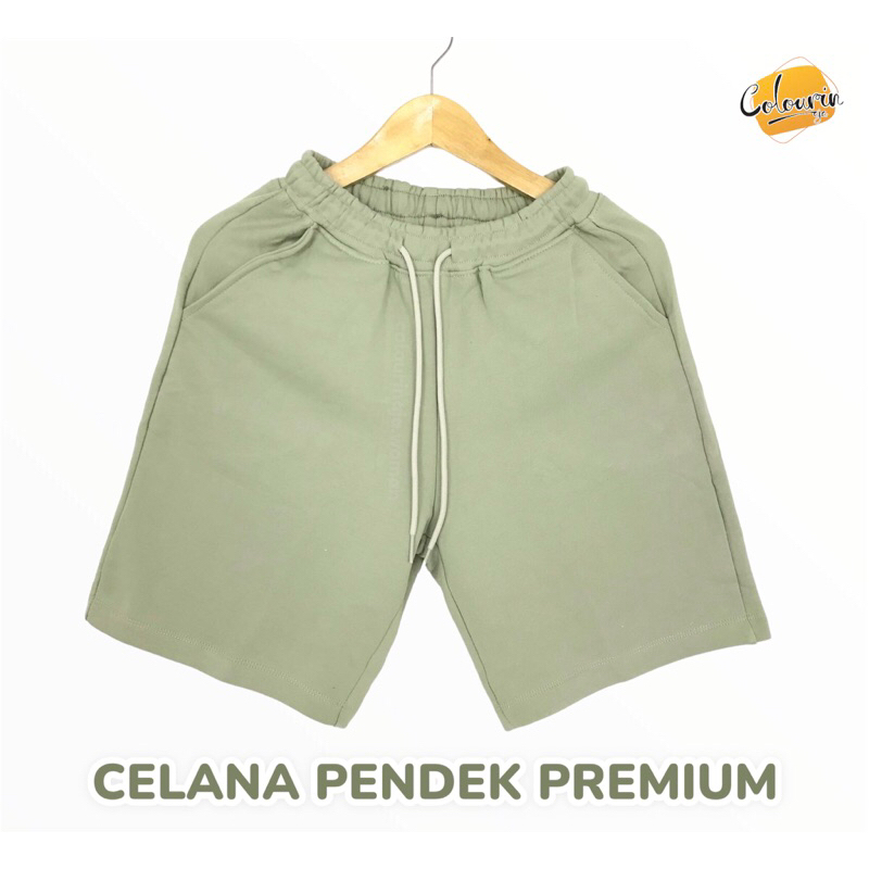 COLOURINAJA Celana pendek premium - celana pendek pria - celana pendek unisex - celana kolor - celana pendek terbaru - celana pendek babytery - short pants premium