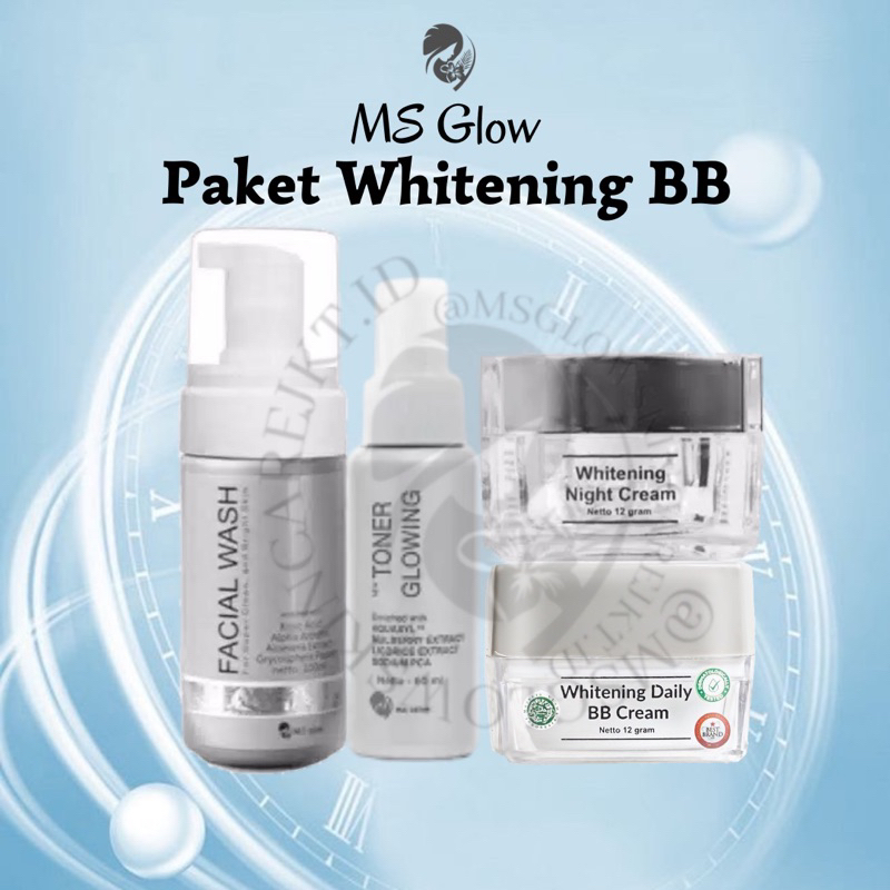 MS GLOW PAKET WHITENING / PAKET WHITENING MS GLOW